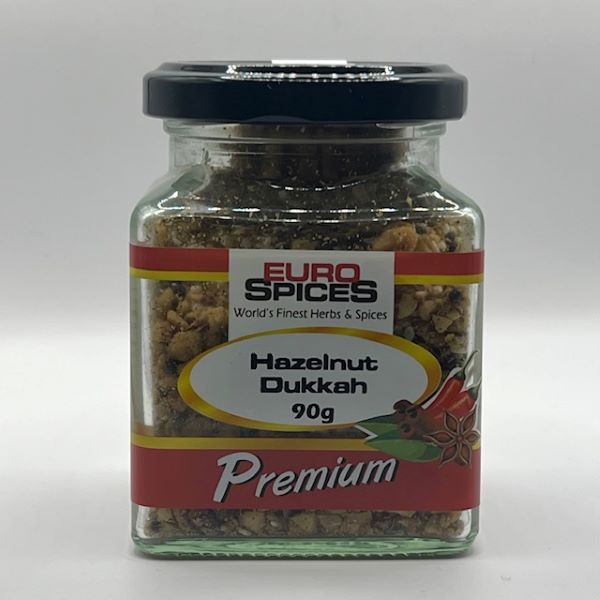 Glass Jar of Hazelnut Dukkah